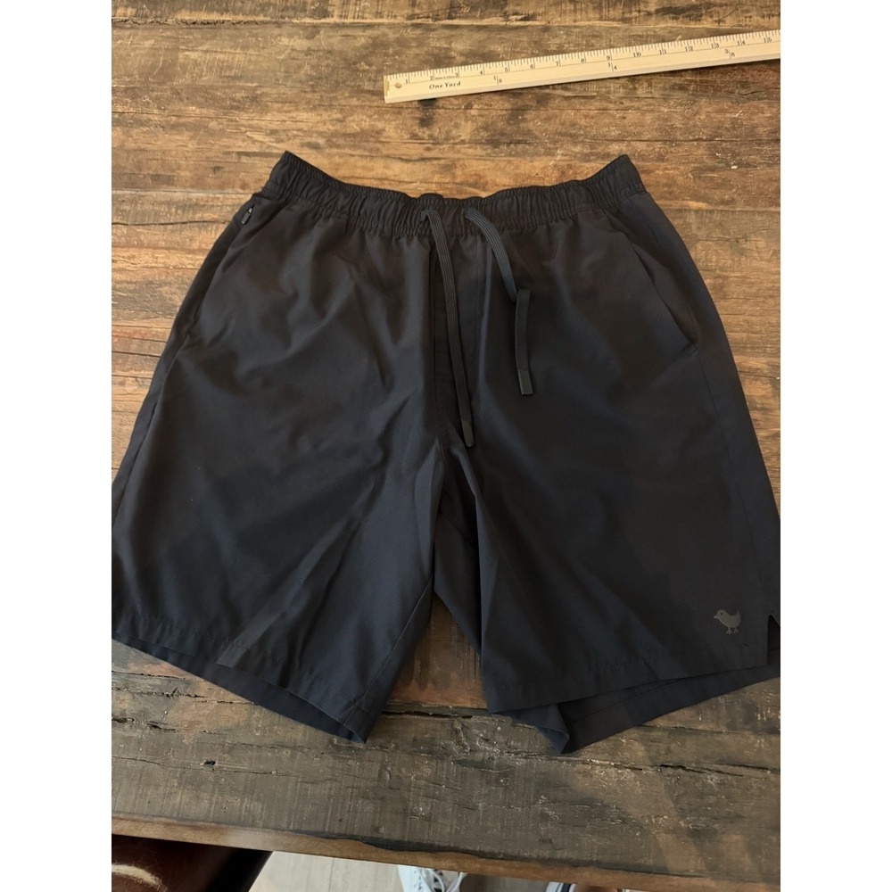 Bad Birdie Men's Active Stretch Performance Shorts Size S. Black